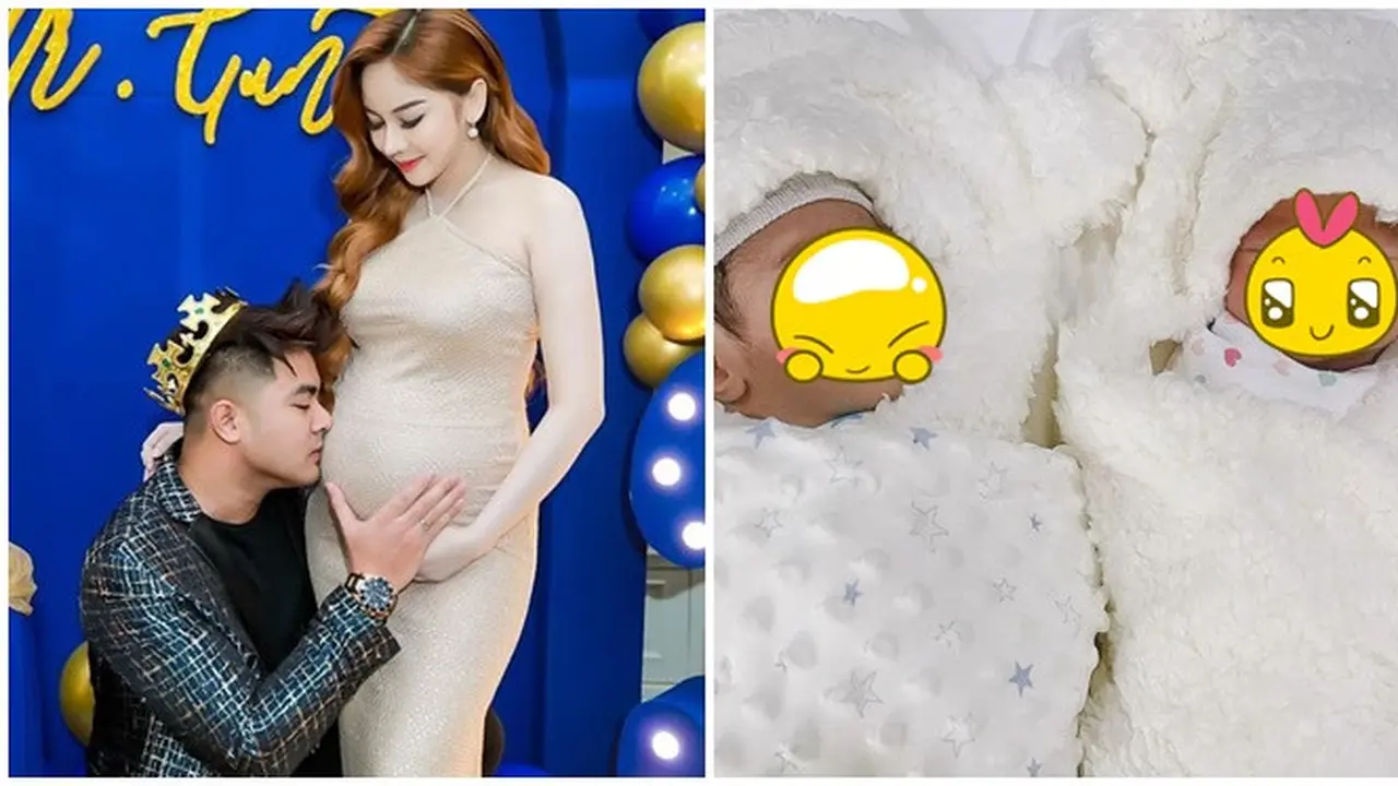Dikaruniai Anak Kembar, Ini 6 Potret Guntur Triyoga Jadi Suami Siaga untuk Sang Istri