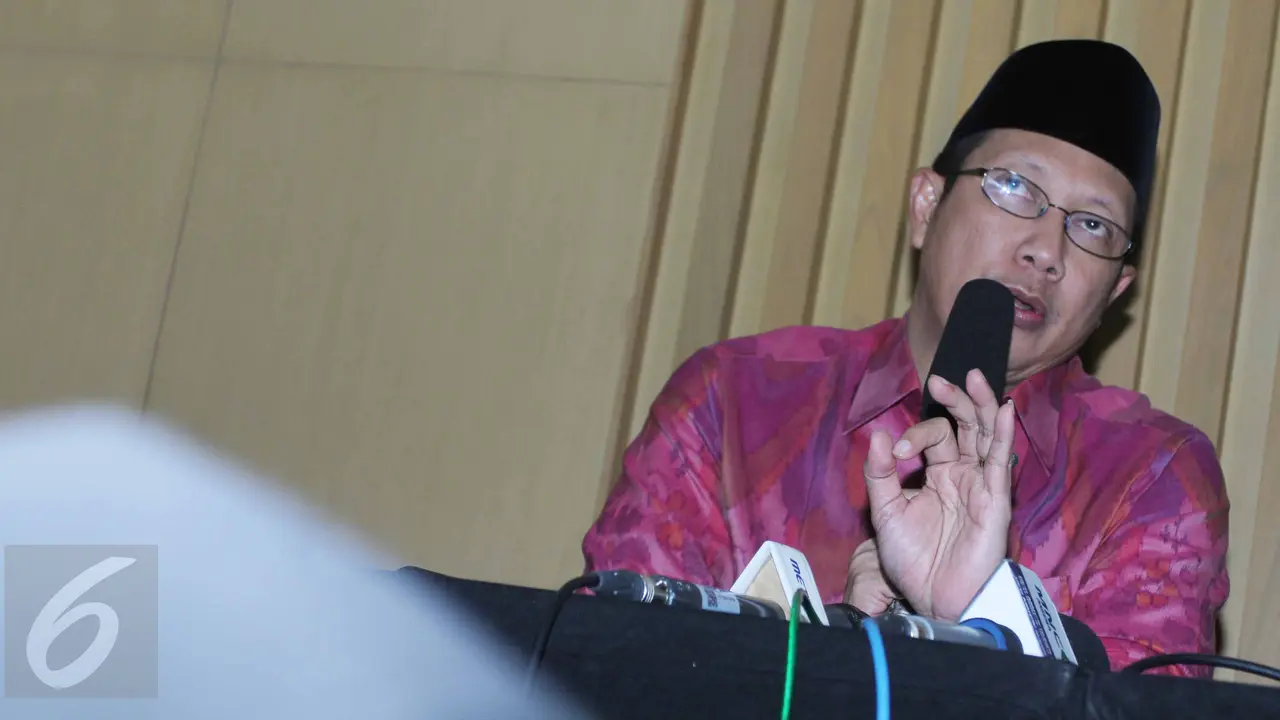 20150625_MENTRI AGAMA DAN KPK BAHAS GRATIVIKASI KUA_Jakarta_Menag Lukman 1
