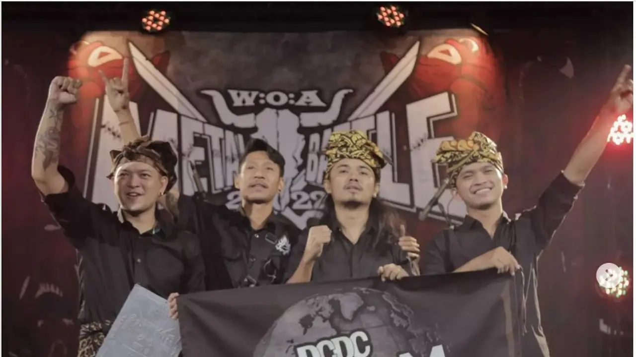 Ludicia, Band asal Bali yang akan mewakili Indonesia di Wacken Open Air Jerman untuk Wacken Metal Battle. (Instagram @dcdc.official)
