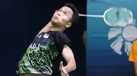 Anthony Ginting tersisih di Korea Terbuka setelah kalah dari Jan O Jorgensen pada putaran kedua. (dok. PBSI)