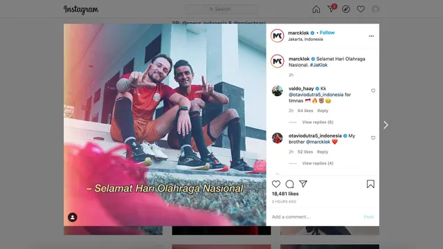 Marc Klok Instagram