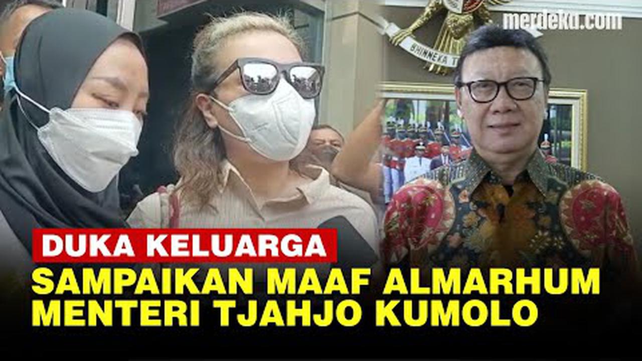 VIDEO: Penjelasan Resmi Keluarga Meninggalnya Menteri Tjahjo Kumolo