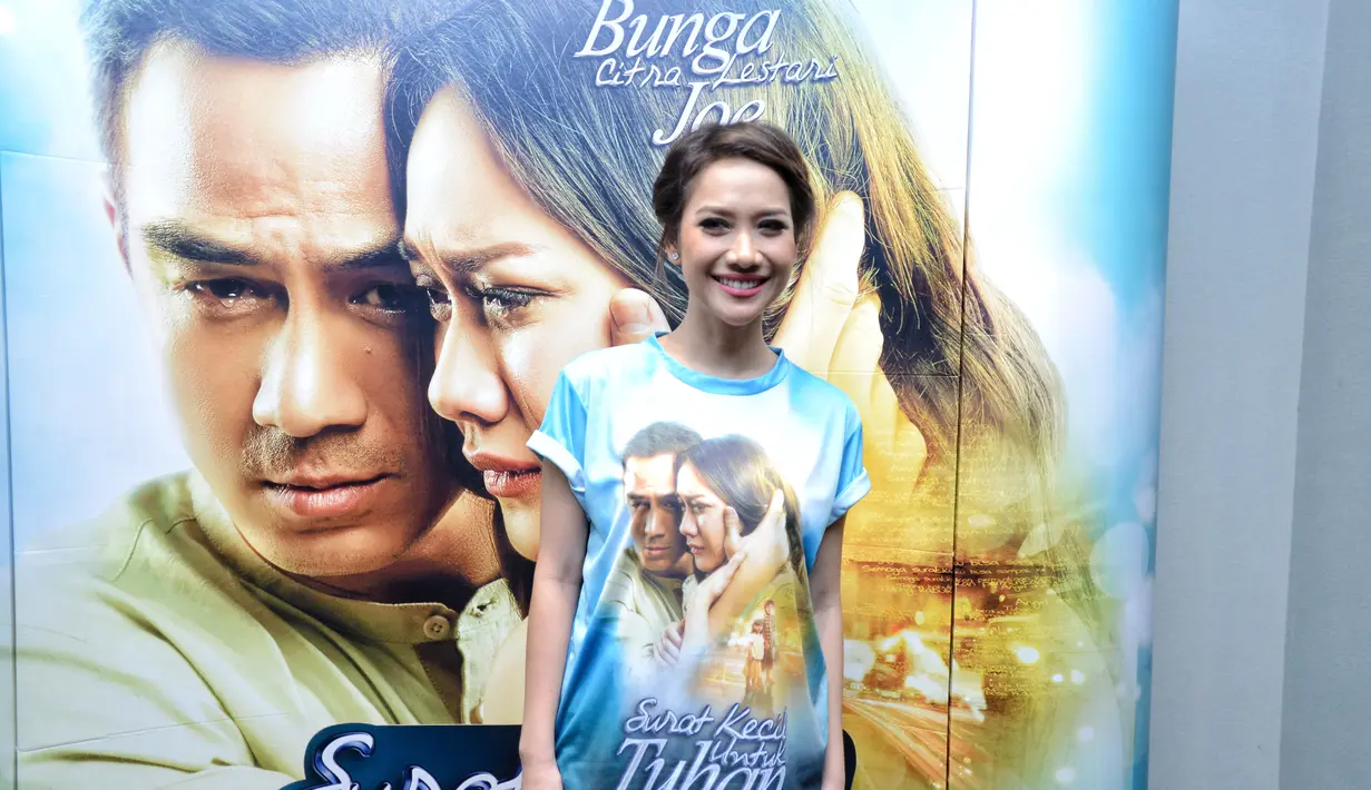 Berbagai film genre drama sudah biasa bagi Bunga Citra Lestari. Tapi dalam film Surat Kecil Untuk Tuhan (SKUT) garapan sutradara Fajar Bustomi, dirasa cukup berat bagi ibu seorang anak itu. Selain adegan juga dengan lawan main. (Adrian Putra/Bintang.com)