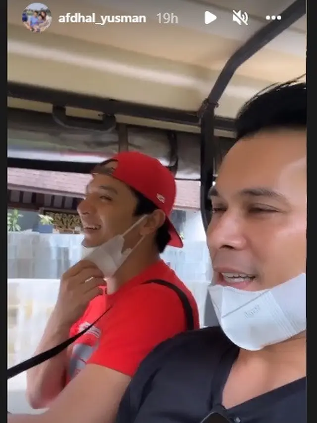 Rico Verald, Afdhal Yusman (Foto: Instagram/@afdhal_yusman)