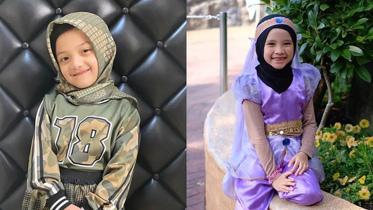 Tak Mau Tampil Terbuka, Ini 6 Potret Anak Seleb dalam Balutan Hijab