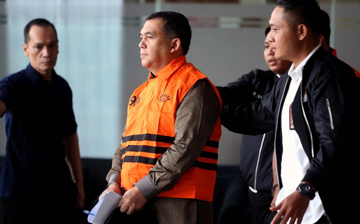 FOTO:  Wamen Imipas Silmy Karim Resmi Ditahan KPK