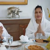 Presiden Jokowi dan Ibu Negara mengucapkan Selamat Hari Raya Lebaran. (Biro Pers Kepresidenan)