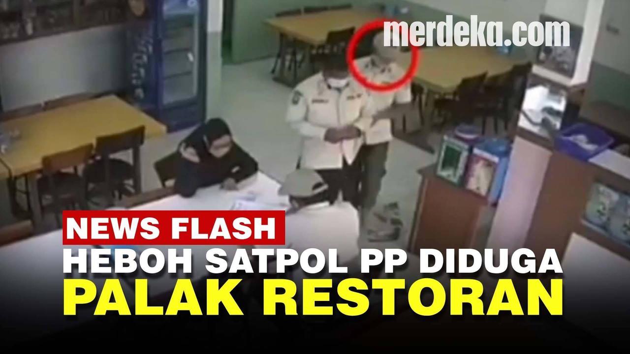 VIDEO: Anggota Satpol PP DKI Diduga Palak Restoran, Disanksi Potong Gaji 3 Bulan