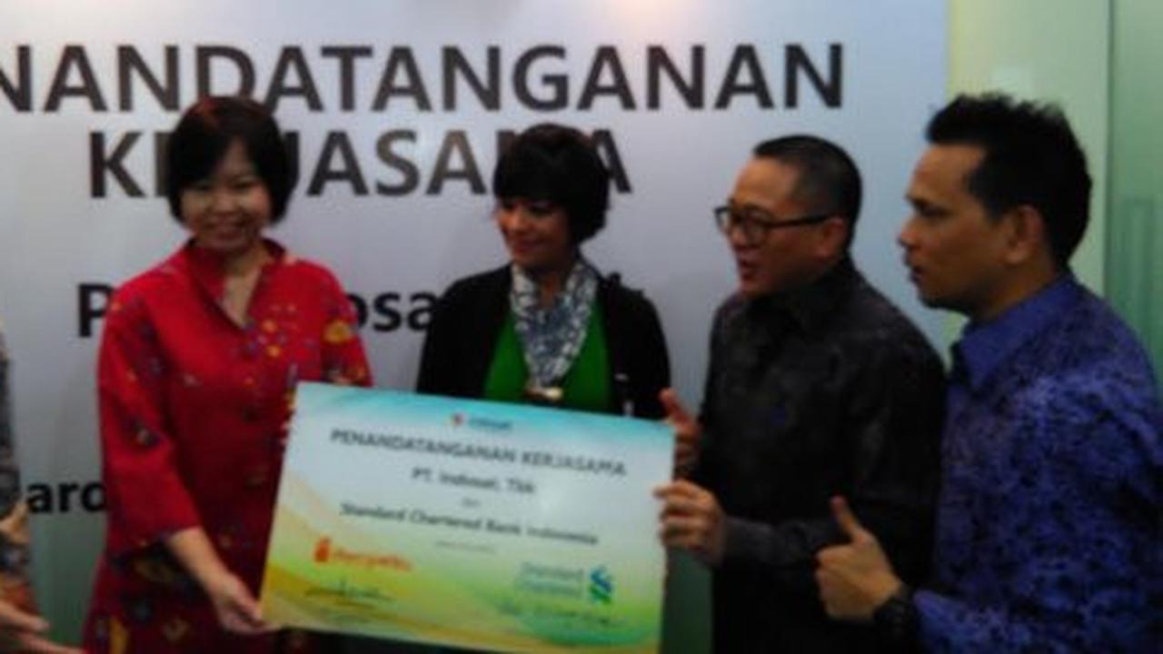 Ini hasil kolaborasi Indosat dan Standard Chartered Bank Indonesia