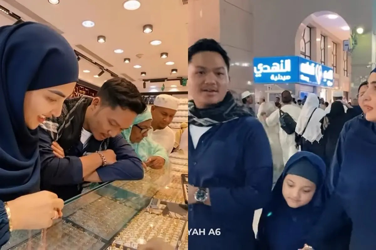 Azriel Beli Cincin Emas Untuk Sarah Menzel