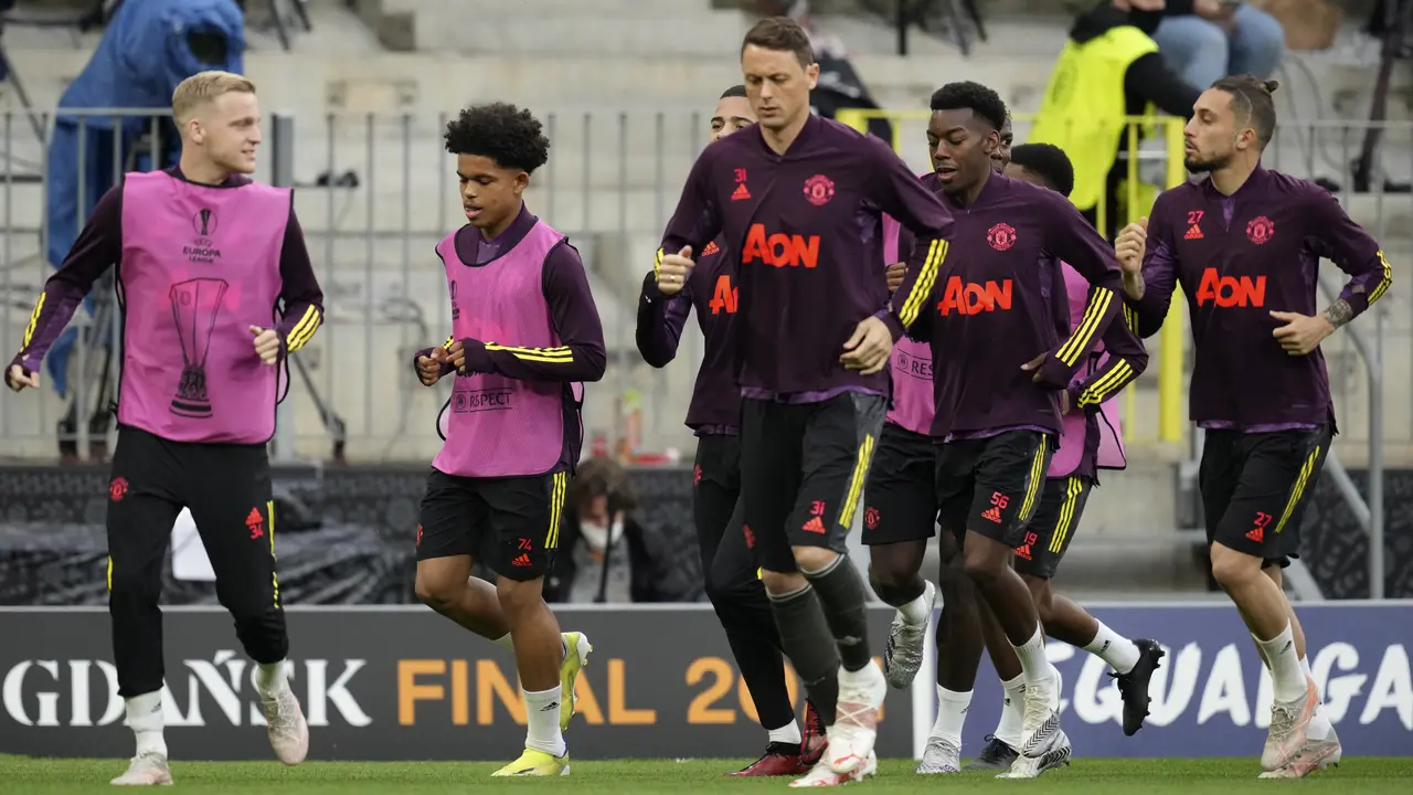 Sesi Latihan Man United di Gdansk Jelang Final Liga Eropa