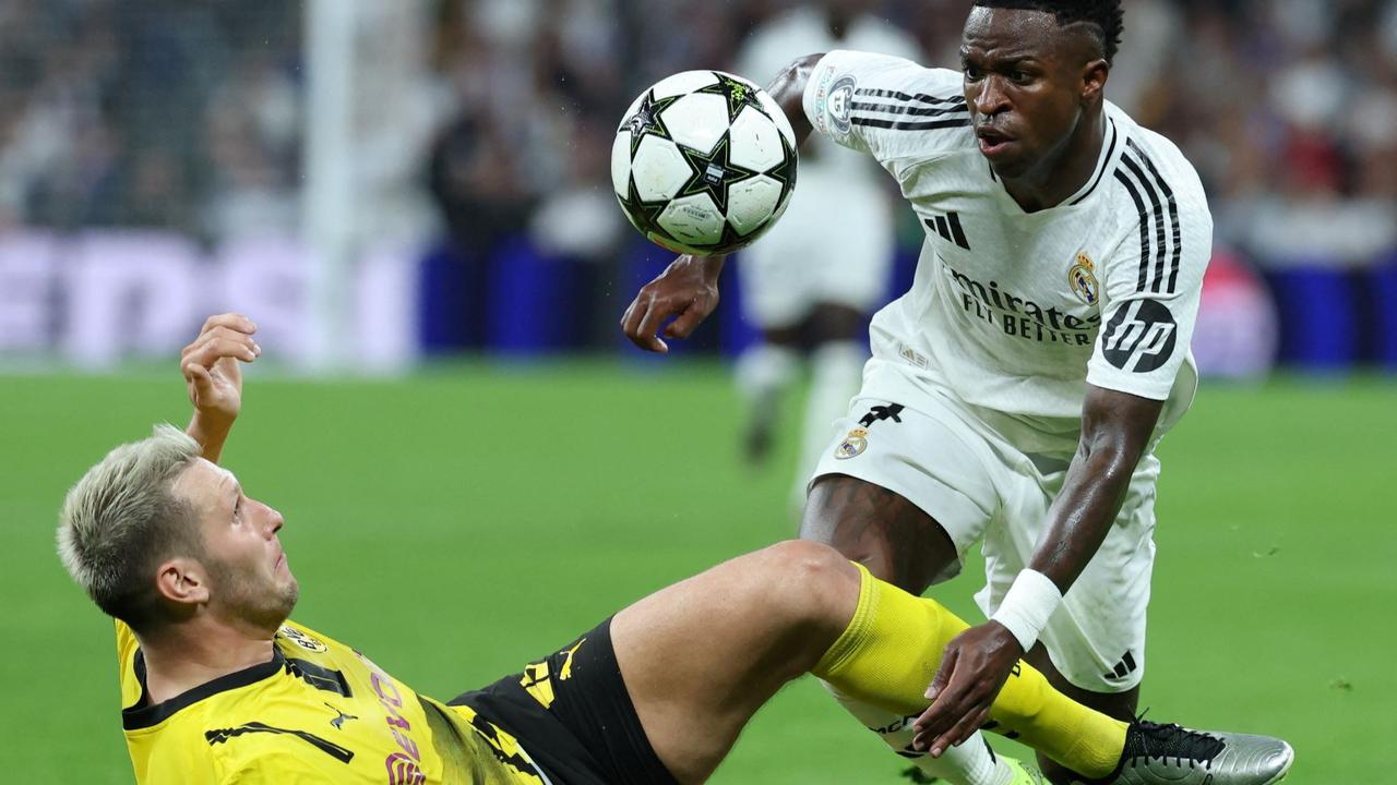 Aksi Spektakuler Vinicius Jr Antar Real Madrid Hancurkan Borussia Dortmund