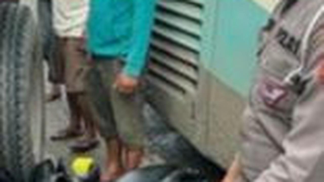 Aksi Heroik Bripda Novandro, Polisi yang Relakan Motornya Dilindas Bus Demi Selamatkan Banyak Nyawa