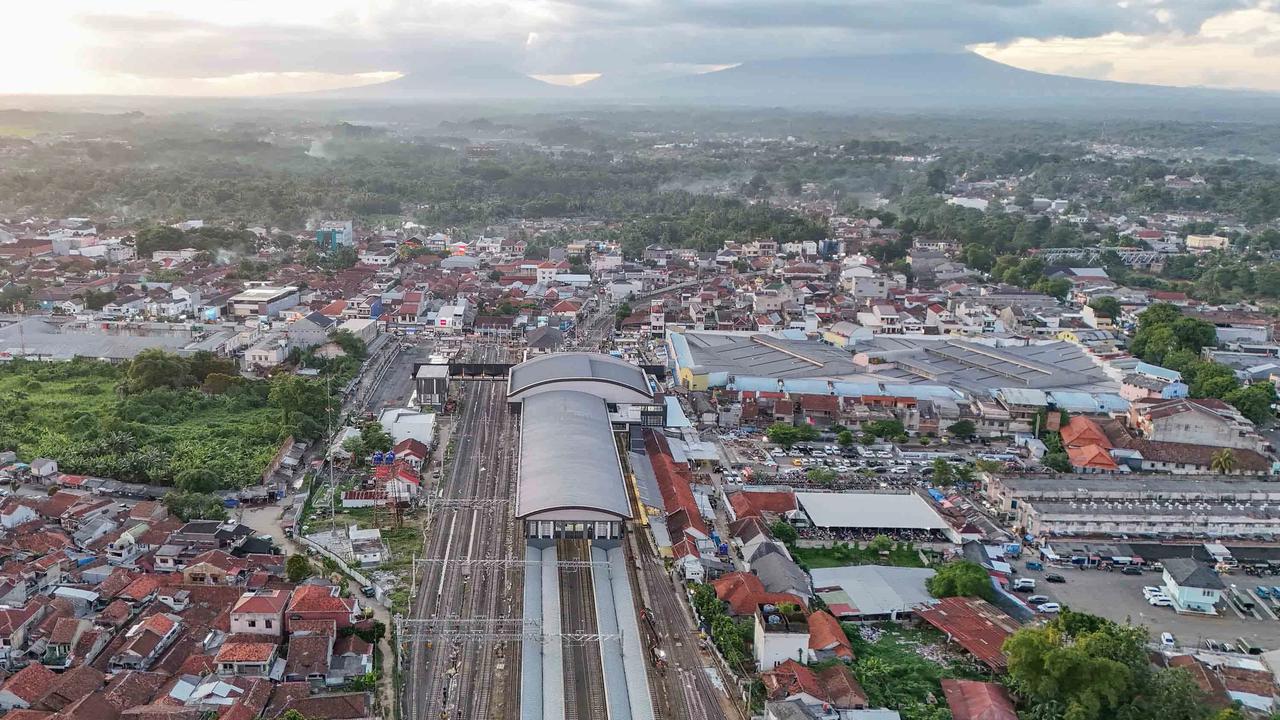 FOTO: Uji Coba Stasiun Rangkasbitung Ultimate Dimulai, Fasilitas Baru Siap Sambut Penumpang