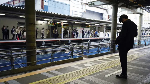 FOTO: Tokyo Konfirmasi Penambahan Kasus COVID-19