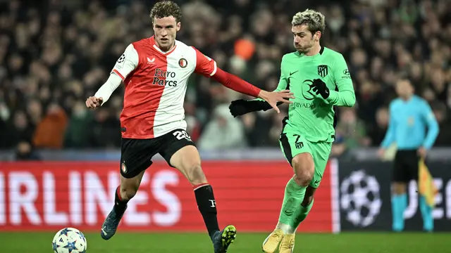 Hasil Feyenoord Vs Atletico Madrid Liga Champions