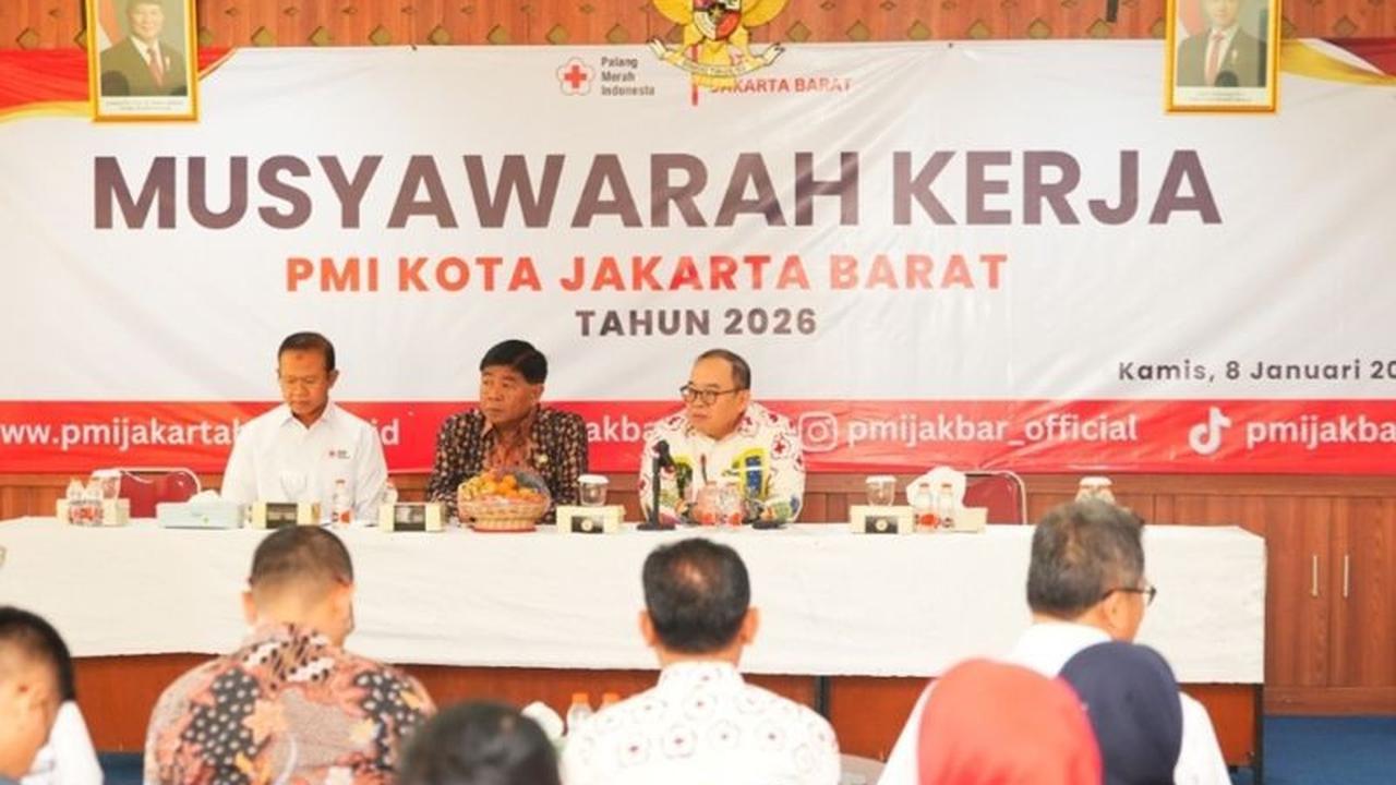 PMI Jakarta Barat Diminta Optimalkan Dana Rp8 Miliar untuk Kebencanaan