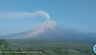 Semeru Erupsi Tiga Kali Hari Ini, Status Siaga