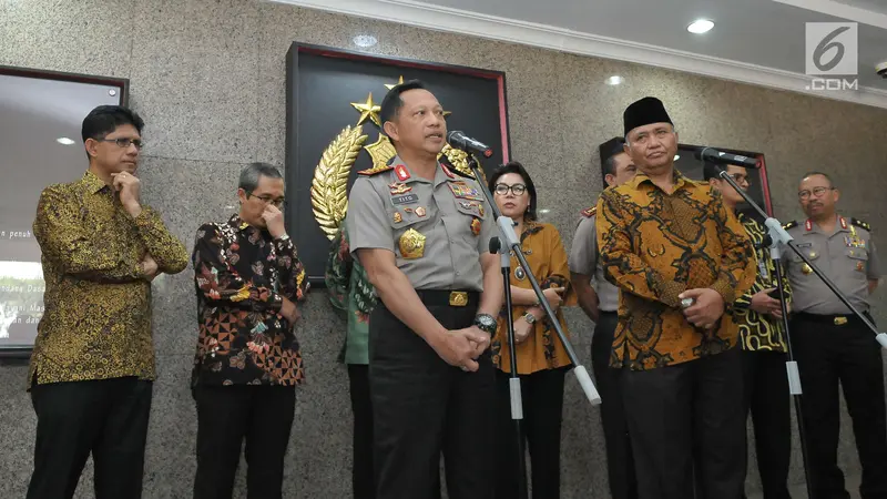 KPK Silaturahmi ke Mabes Polri