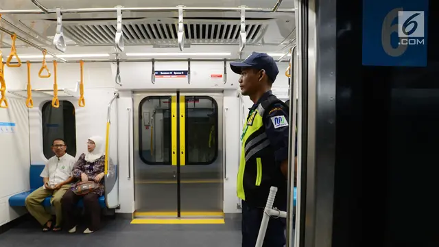 Yuk, Jajal Naik MRT Jakarta Gratis Mulai Hari Ini