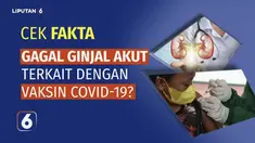 Belum lama ini beredar melalui jejaring sosial, klaim bahwa kasus gagal ginjal akut yang menimpa anak-anak, terkait dengan vaksin Covid-19. Benarkah demikian? Simak Cek Fakta Liputan6.com berikut ini.