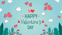 Ilustrasi kata-kata ucapan selamat Hari Valentine. (Image by Freepik)