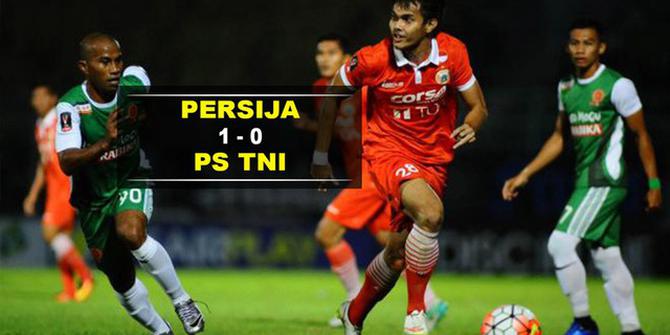 Persija Kalahkan PS TNI Lewat Gol Injury Time