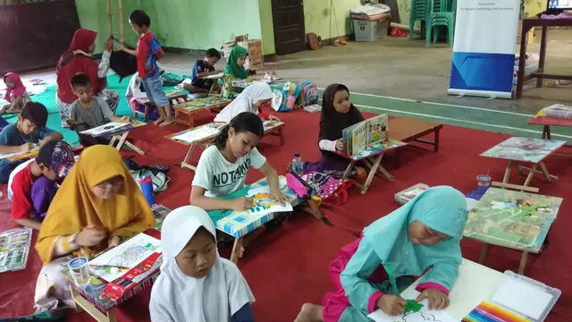 Kegiatan Peresmian Taman Baca Masyarakat Gedong Cilegon Damai