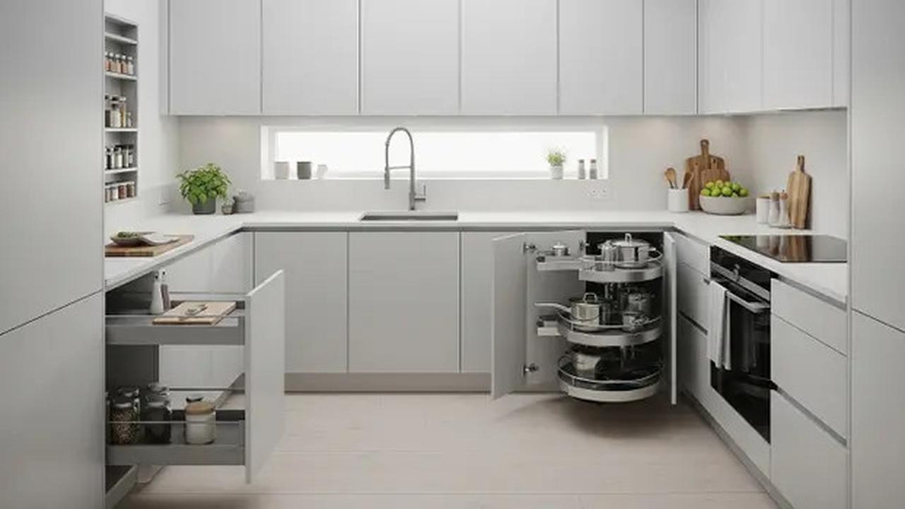 8 Model Dapur Minimalis Leter U, Fungsional untuk Rumah di Lahan Sempit