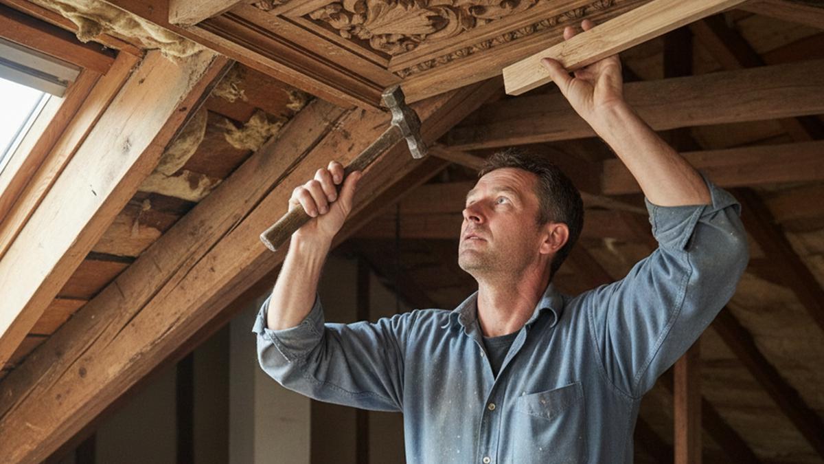 8 Cara Memperbaiki Plafon Kayu yang Rusak Akibat Rayap dengan Budget Hemat