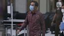 Wakil Ketua DPR RI, Azis Syamsuddin usai menjalani pemeriksaan di Gedung KPK, Jakarta, Rabu (9/6/2021). Azis Syamsuddin diperiksa sebagai saksi terkait kasus dugaan suap penanganan perkara yang menyeret penyidik KPK dari unsur Polri, Stefanus Robin Pattuju. (Liputan6.com/Helmi Fithriansyah)