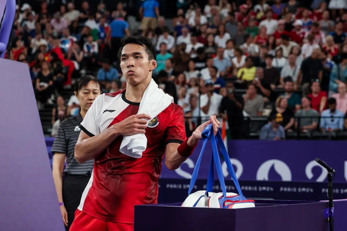 Jonatan Christie - Olimpiade Paris 2024 - Olimpiade Paris - Bulu Tangkis