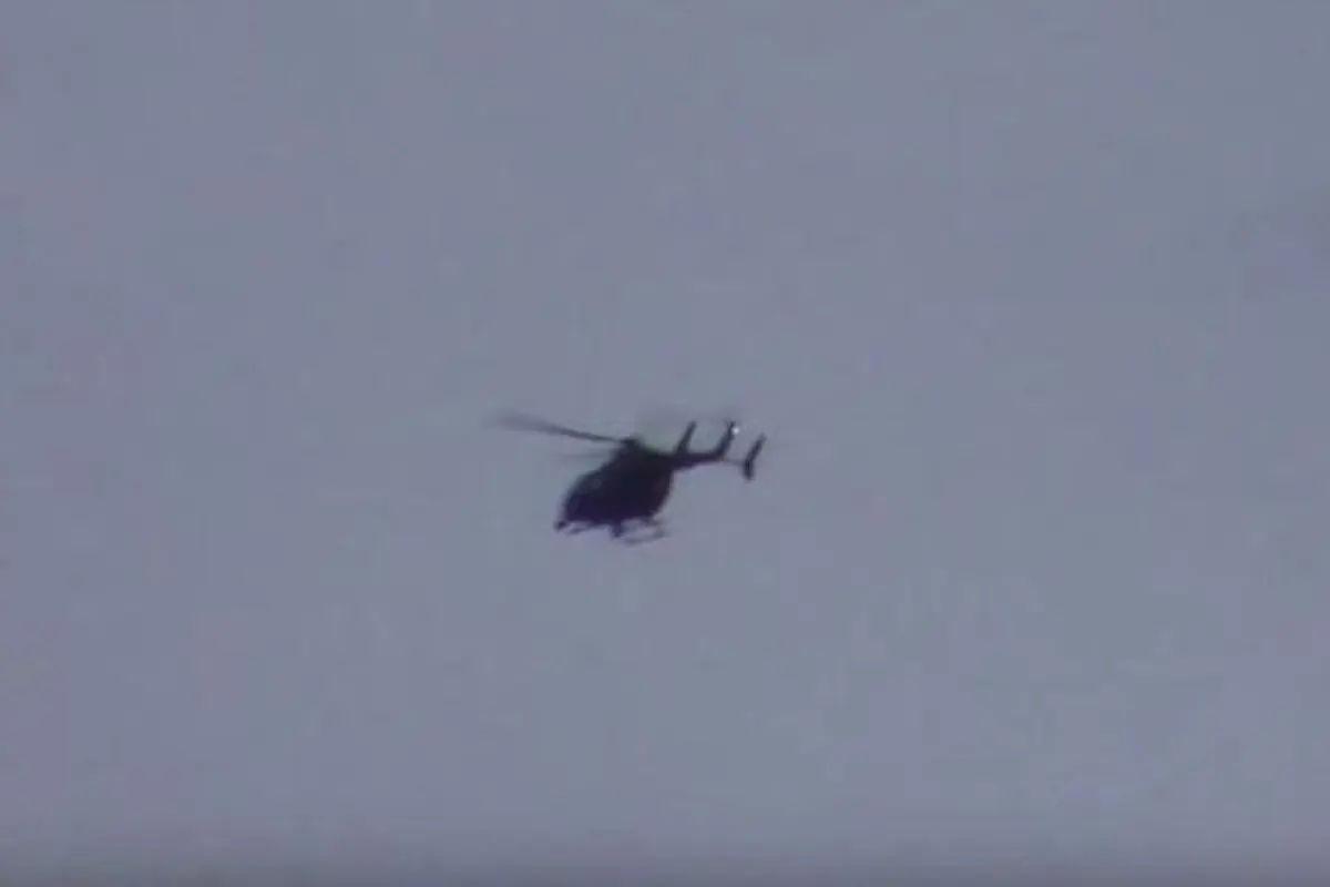 [Bintang] Keliling di Udara, Helikopter Hitam Ini Diduga UFO!