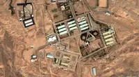 Kompleks Parchin yang ditengarai fasilitas nuklir Iran, (Digital Globe/BBC)