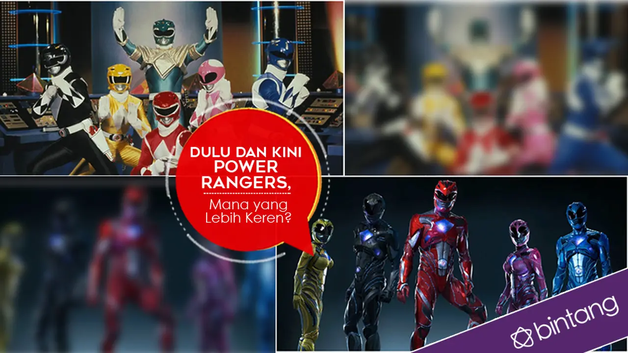 [Bintang] Dulu dan Kini Power Rangers, Mana yang Lebih Keren?