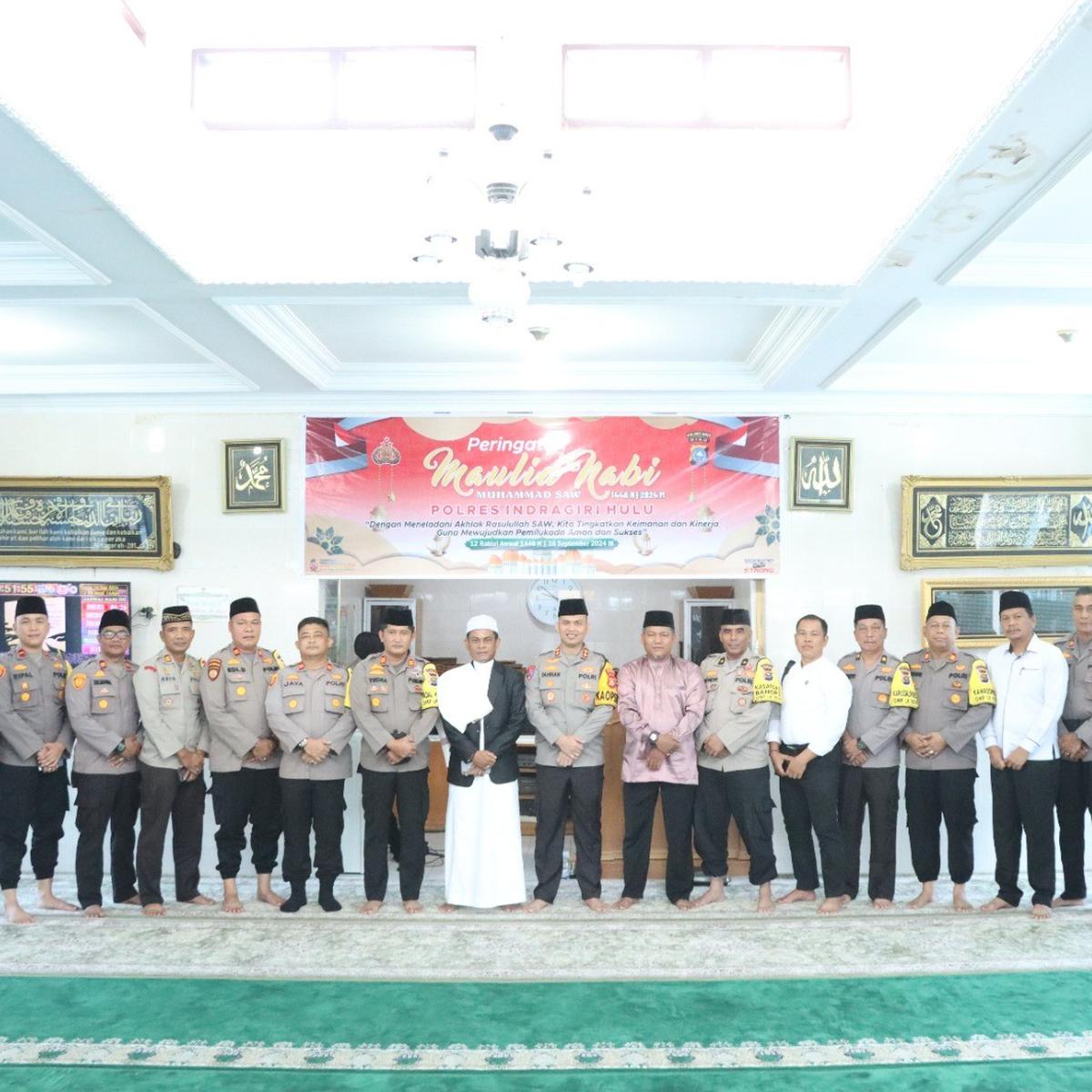 Polres Bengkalis Gelar Maulid Nabi