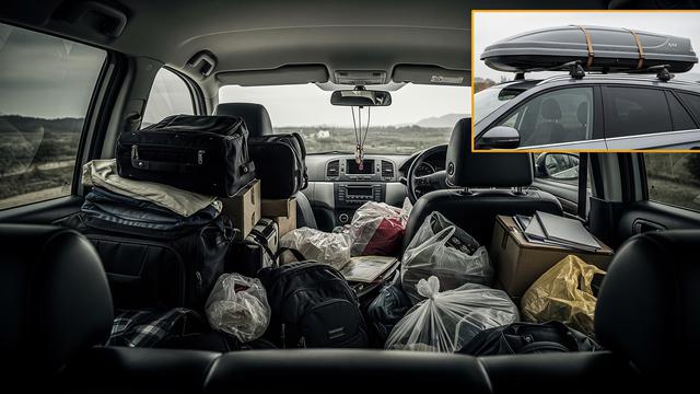 Penumpukan Barang di Kabin Penumpang