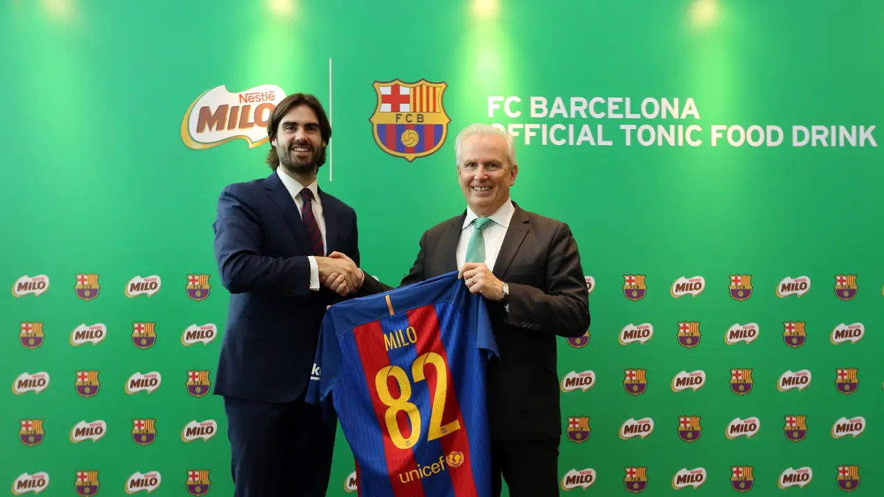 Nestlé MILO dan Barcelona