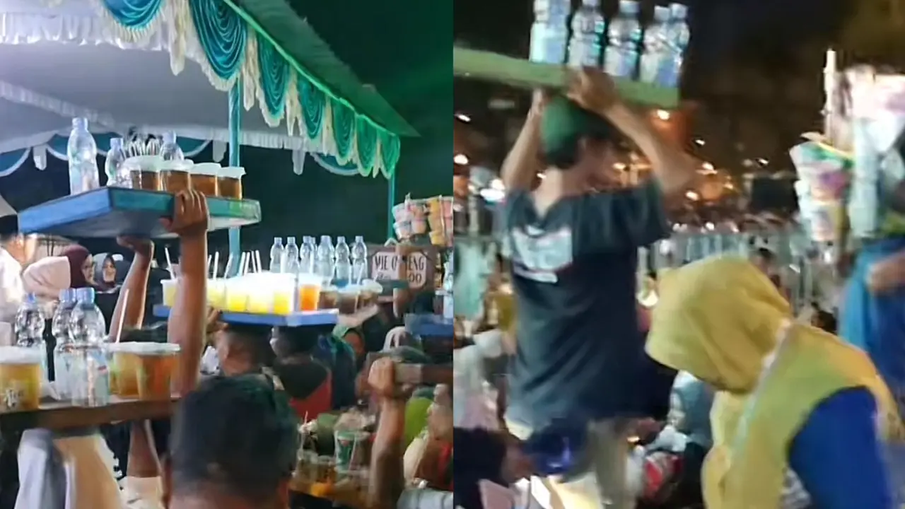 Imbas Viral Kasus Miftah Maulana, Ceramah Gus Iqdam di Alun-alun Mangkunegaran Solo Ramai Pedagang Es Teh