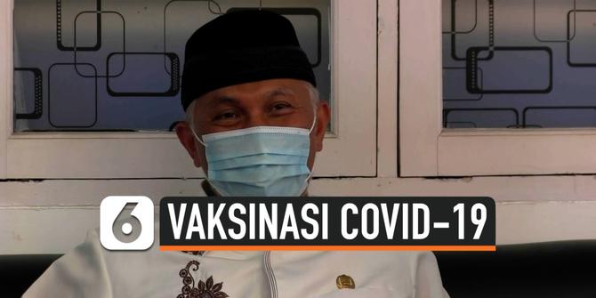 VIDEO: Tak Lolos Syarat Kesehatan, Wali Kota Padang Batal Divaksin Covid-19