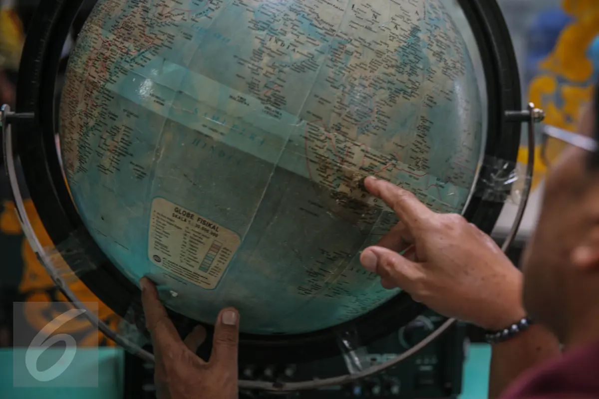 Ilustrasi Globe Dunia