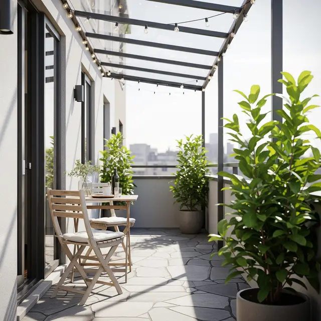 Teras Rumah Sempit Hanya 2x3 Meter Tetap Instagramable dan Fungsional