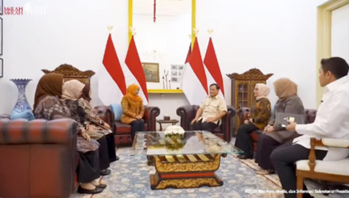 Potret Desain Ruang Kerja Presiden Prabowo di Istana