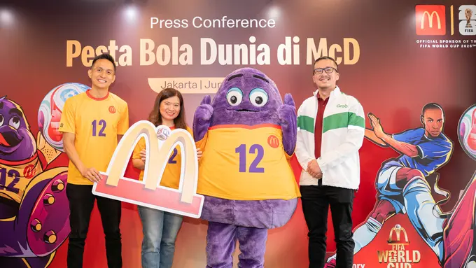 Acara Peluncuran Kampanye FIFA World Cup Goes to McDonald’s