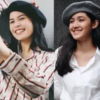 Seleb muda ini tampil modern dengan gaya ala perempuan fashionable Paris. (Sumber foto: maudyayunda, cutsyifaa/instagram)