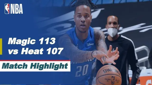 VIDEO: Highlights NBA, Miami Heat Kalah dari Orlando Magic 107-113