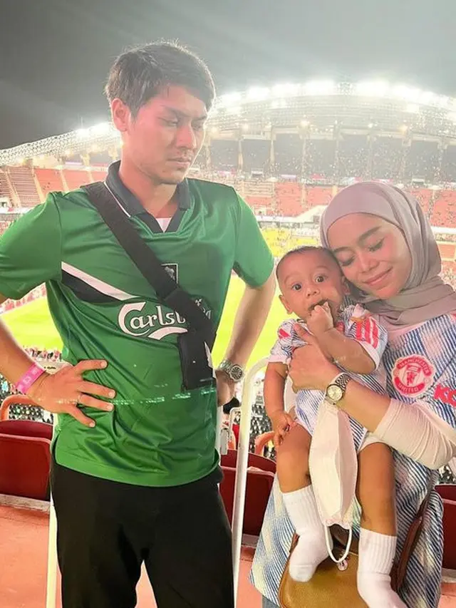 Baby L, anak Lesi dan Billar (Instagram.com/rizkybillar/lestykejora)