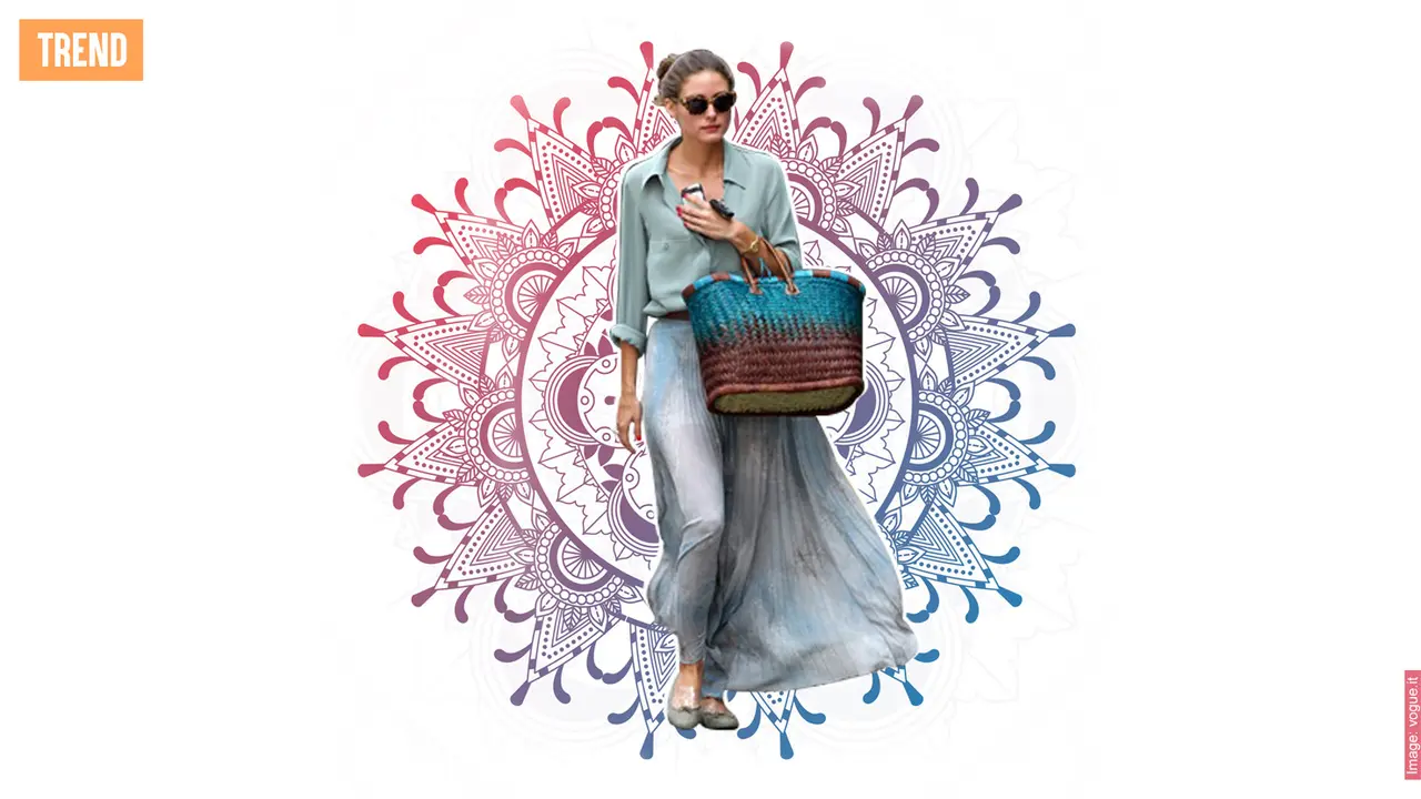 [Bintang] Straw tote bag