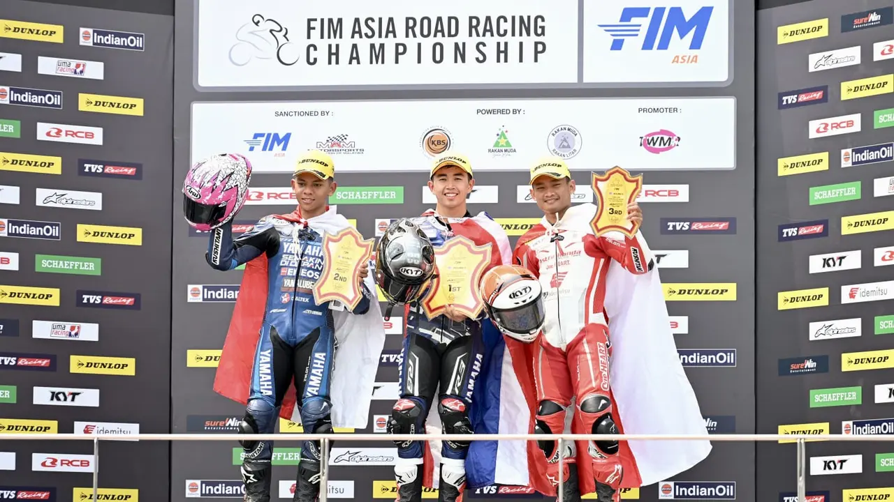 Start dari Posisi 30, Rheza Danica Ahrens Melesat ke Podium ARRC Sepang 2026