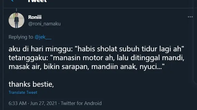 7 Cuitan Sedih Netizen di Hari Minggu Karena Ulah Tetangga Ini Kocak